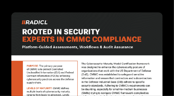 Comply for CMMC Datasheet CV