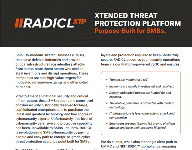 Xtended Threat Protection Datasheet