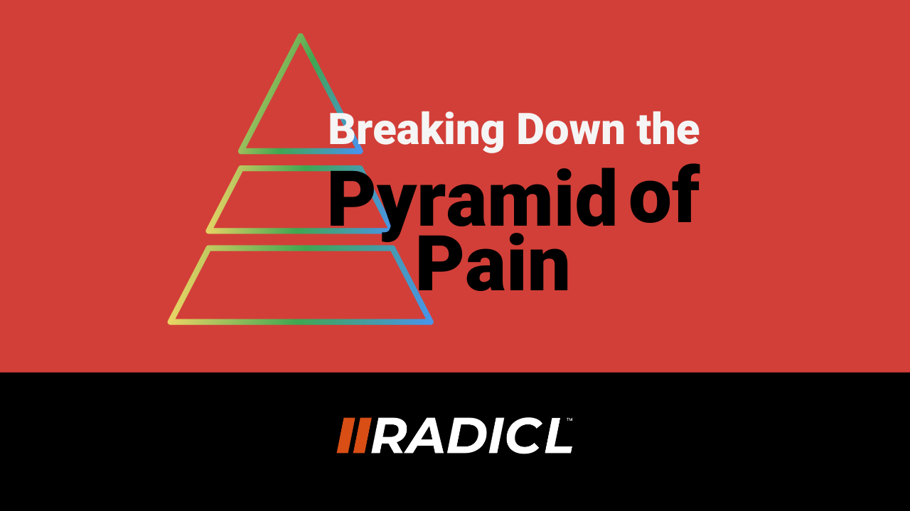 The Pyramid of Pain is a conceptual model created by David Bianco in 2013 that helps detection engineers and analysts understand how to best use threat intelligence to halt threat actors.