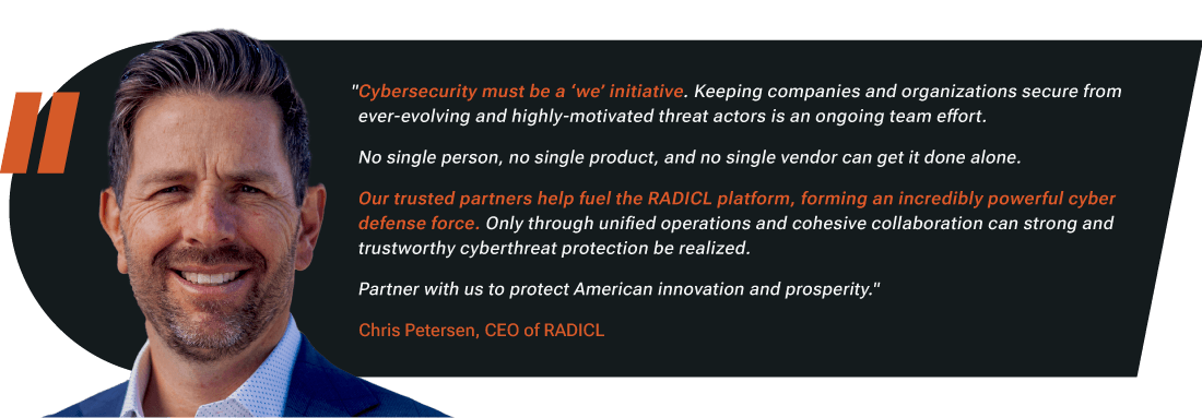 Chris Petersen says cybersecurity is a team effort.