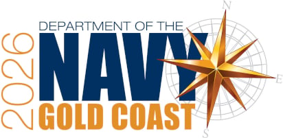 Navy Gold Coast Logo 2026