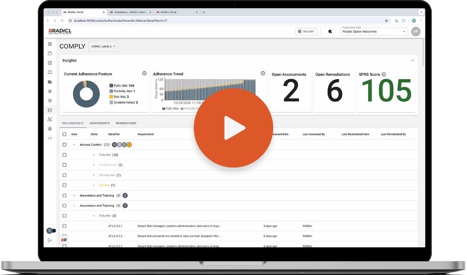 RADICL XTP COMPLY_Dashboard_Video