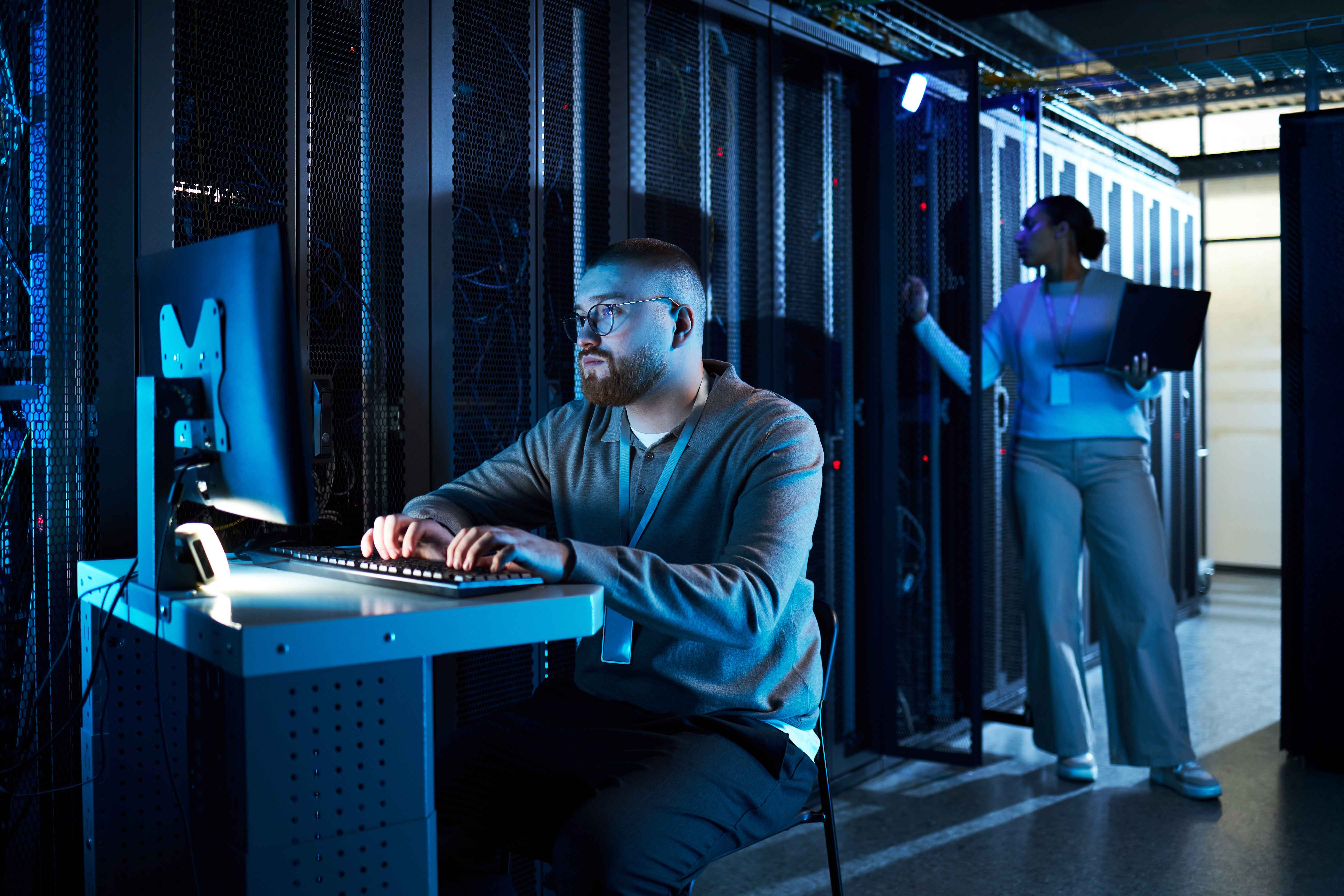 Defense contractor reviewing cybersecurity compliance requirements for a DoD contract.