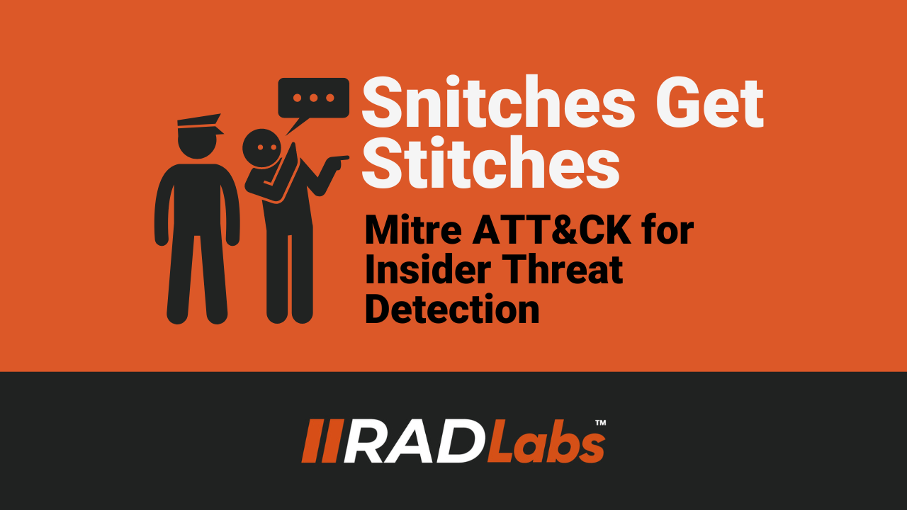 Mitre ATT&CK _InsiderThreatDetection