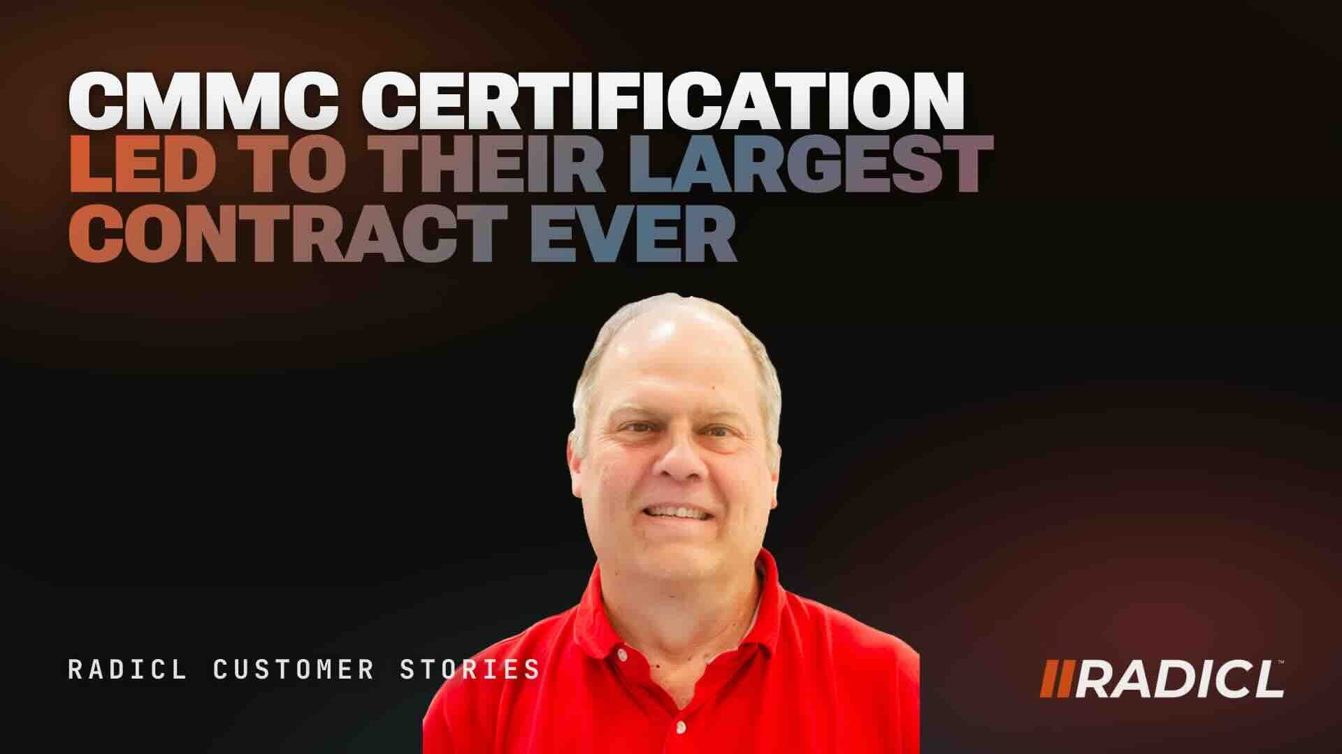 JohnE Mullin is the Director of IT at Trenton Systems, who passed their CMMC assessment after working with RADICL.